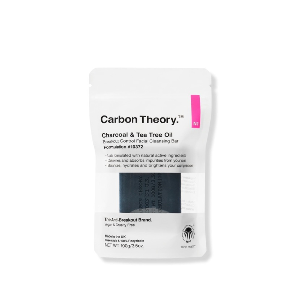 Carbon Theory Charcoal and Tea Tree Oil Cleansing Bar